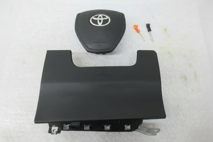 Toyota Rav4 2013-2018 Driver Steering Wheel & Knee Airbag Used