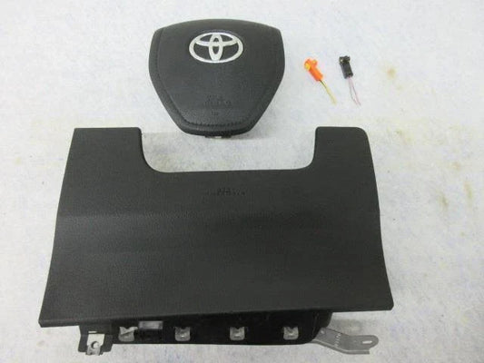 Toyota Rav4 2013-2018 Driver Steering Wheel & Knee Airbag Used